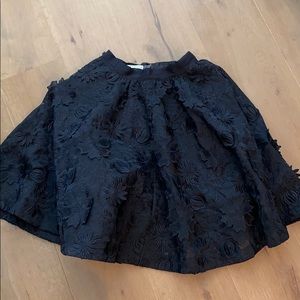 Alice + Olivia black mini dress